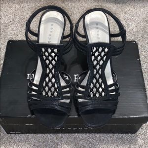 Black Metaphor Ramona Heels size 7